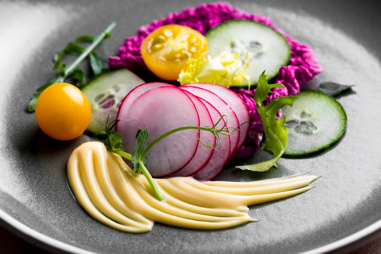 Frische kulinarische Kreationen